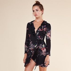 Reformation Dickinson Wrap Dress